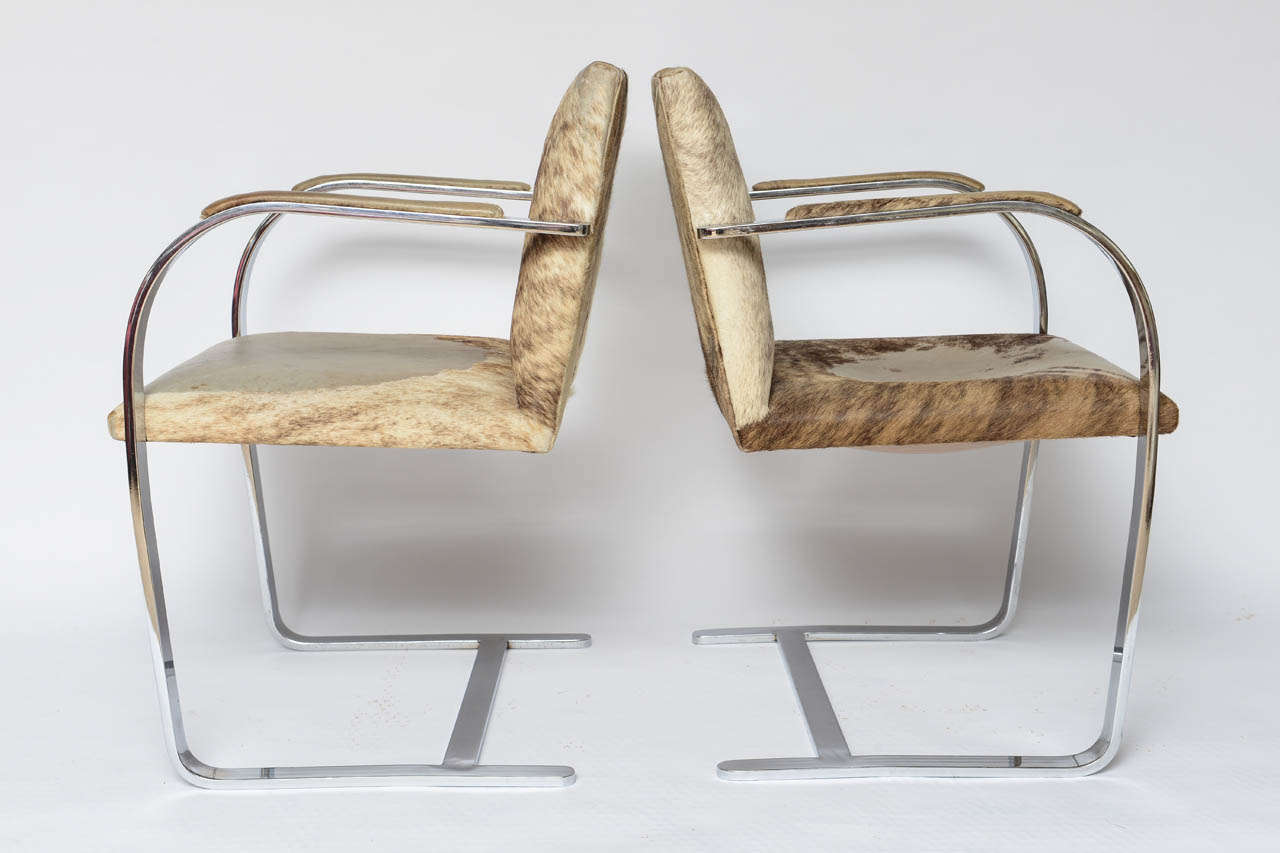 10  Mies Van Der Rohe Brno Flatbar Dining Chairs 1