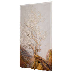 MARIE-REINE - A Unique Bas-Relief Sculpture