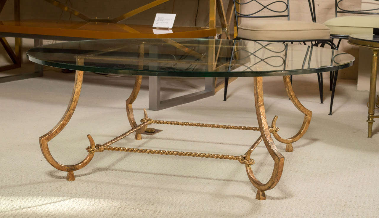 French RAMSAY Decorateur Cocktail Table
