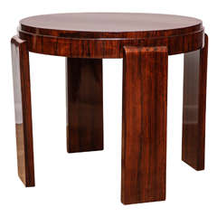 Art Deco Gueridon or Side Table