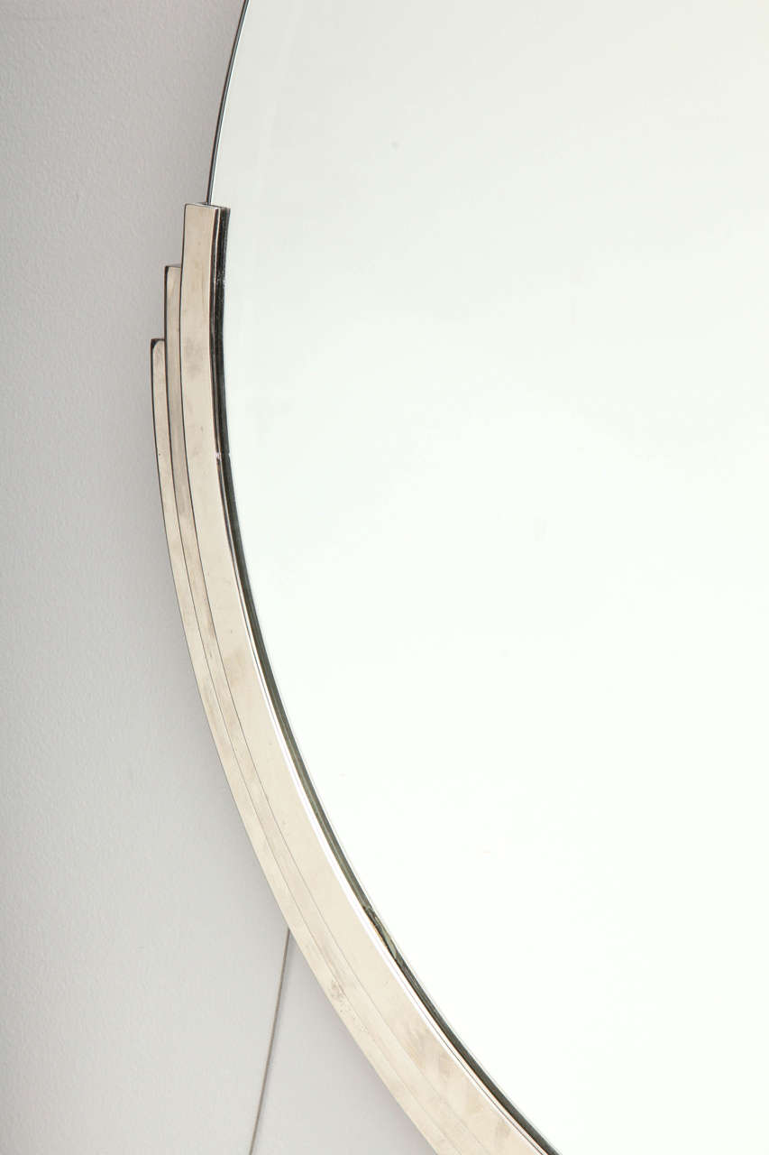 Modernist Round Wall Mirror 1