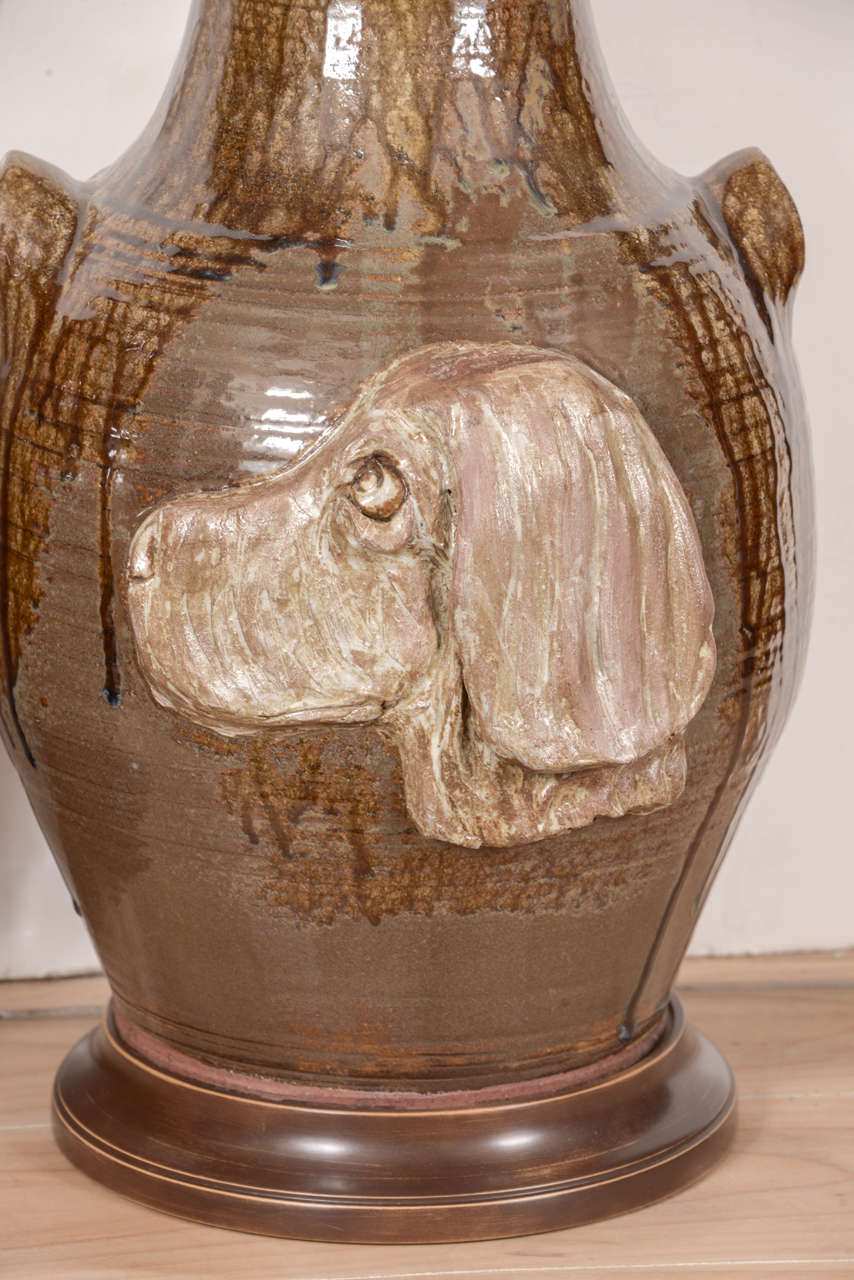old dog pottery