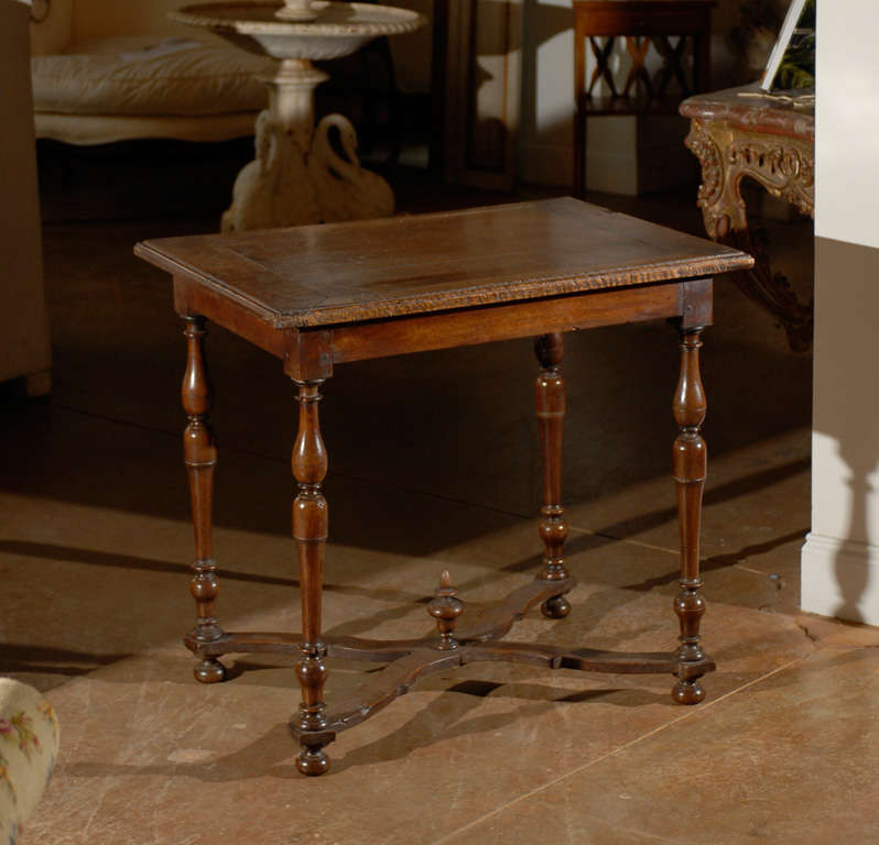 19th Century French Walnut Table