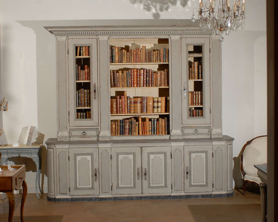 19th Century French Bibliotheque