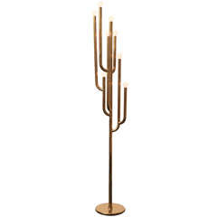 Arredoluce Brass Floor Lamp