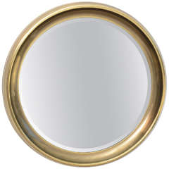 Brass Framed Mirror by Mastercraft