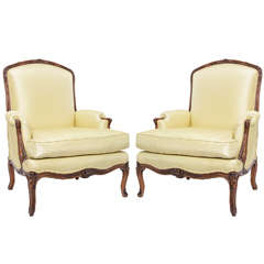 Pair of French Bergere Chairs