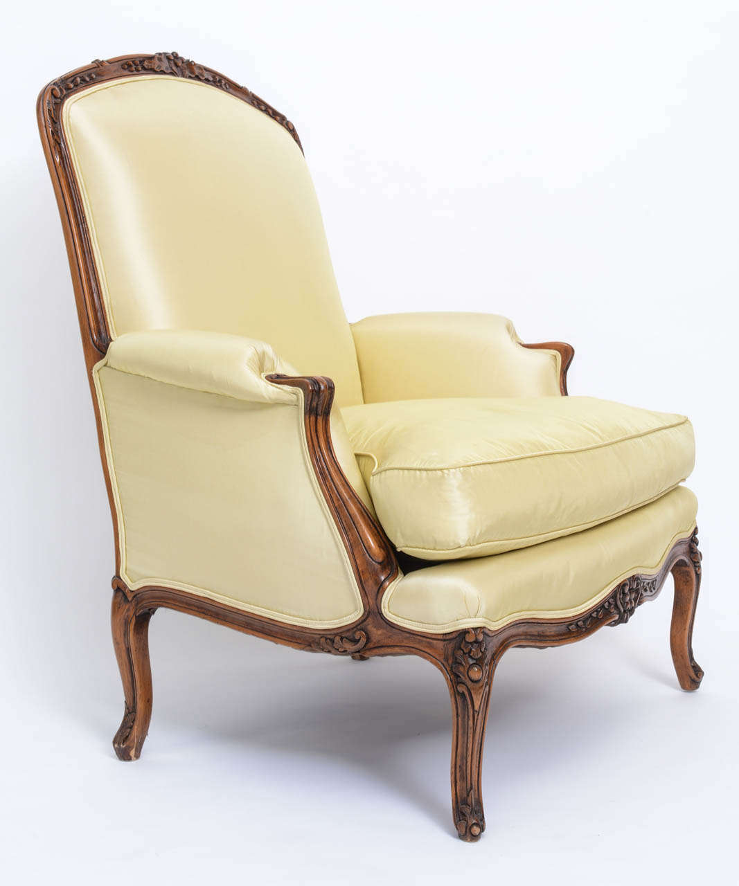 Pair of French Bergere Chairs at 1stDibs