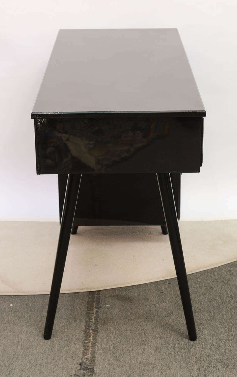 McCobb Style Black Vanity/Desk 1