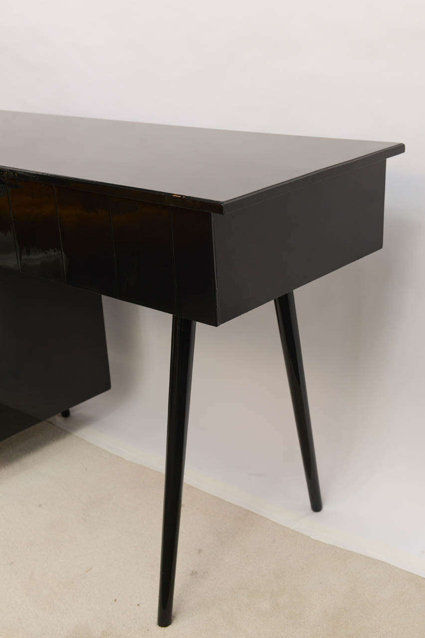 McCobb Style Black Vanity/Desk 3
