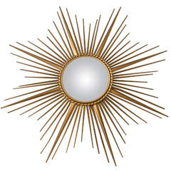 Gilt Metal Chaty Vallauris Mirror 5