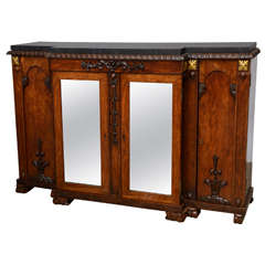 English Regency Sideboard/Buffet/Cabinet, Circa 1820-1830