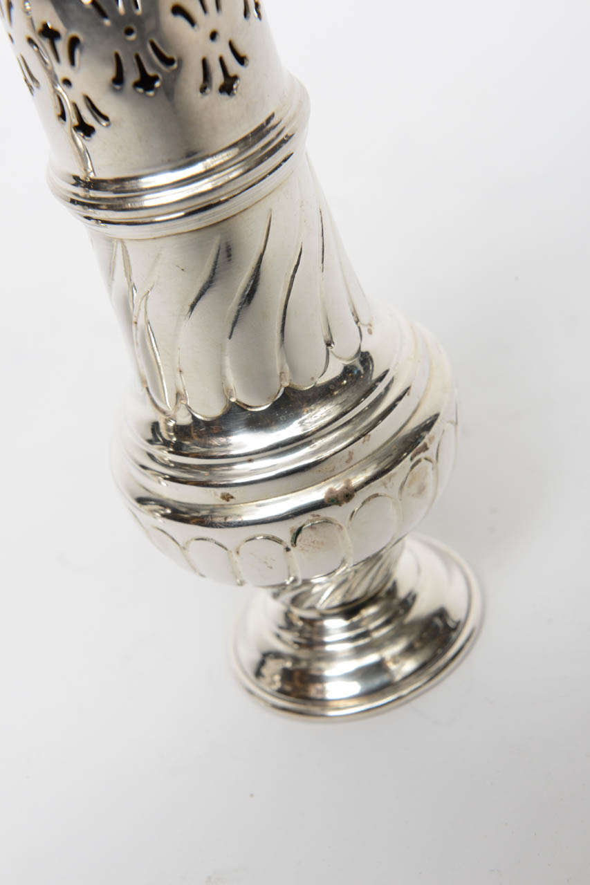Near Pair of Silver Plate Castors, 19th Century For Sale 3