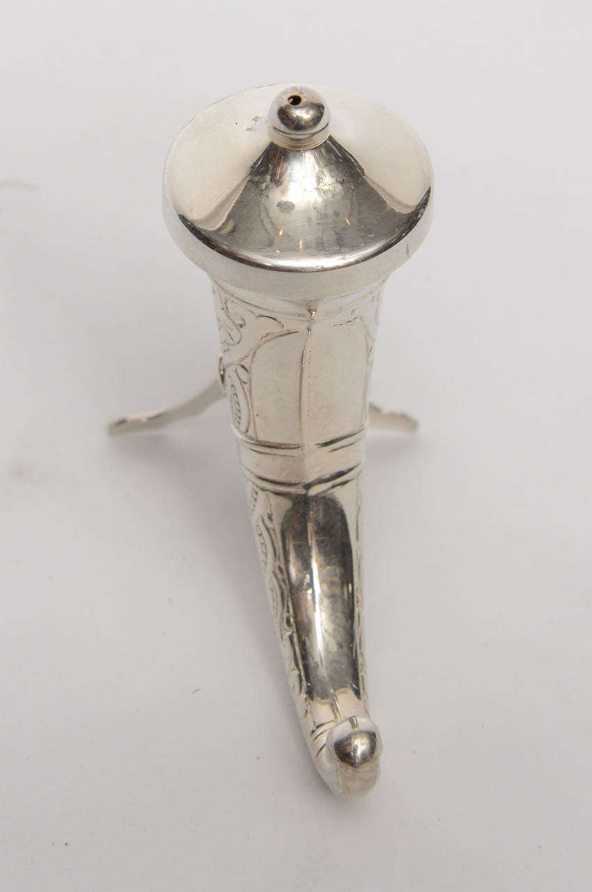 Set of Four Sterling Silver Salts, 20th Century For Sale 4