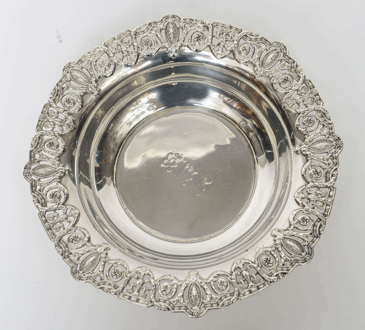 American Sterling Silver Bowl, Early 20th Century For Sale 3