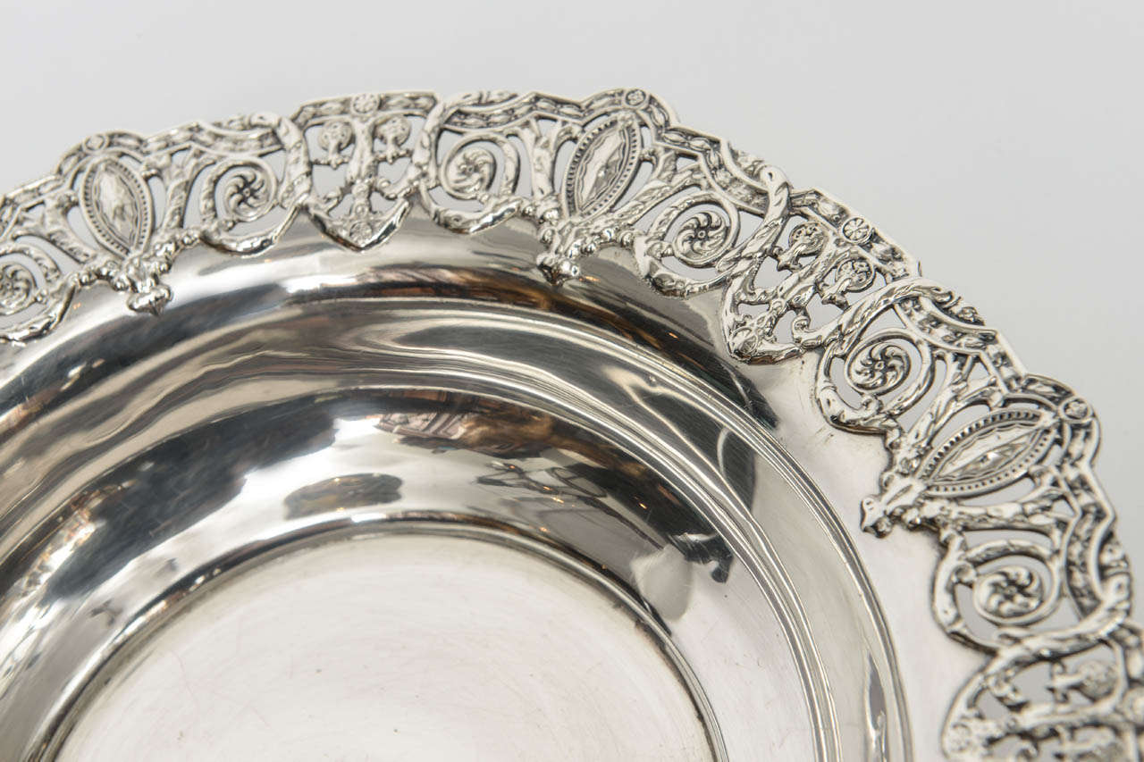 American Sterling Silver Bowl, Early 20th Century For Sale 4