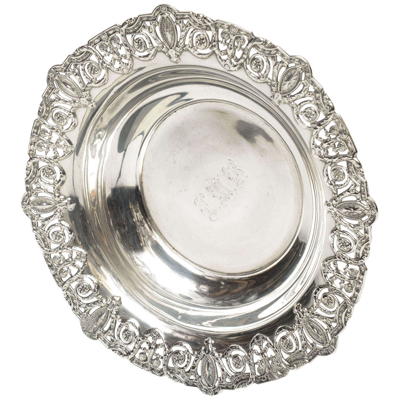 American Sterling Silver Bowl, Early 20th Century For Sale