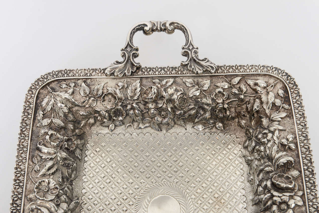 Sterling Silver Dish 19th Century 3