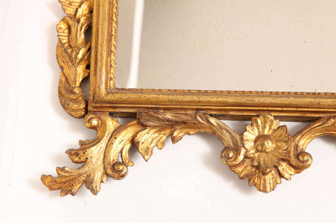 Italian Giltwood Mirror, 19th Century For Sale 1