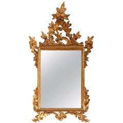 Italian Giltwood Mirror, 19th Century
