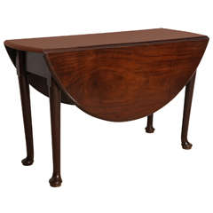 George II Walnut Drop-Leaf Table 3