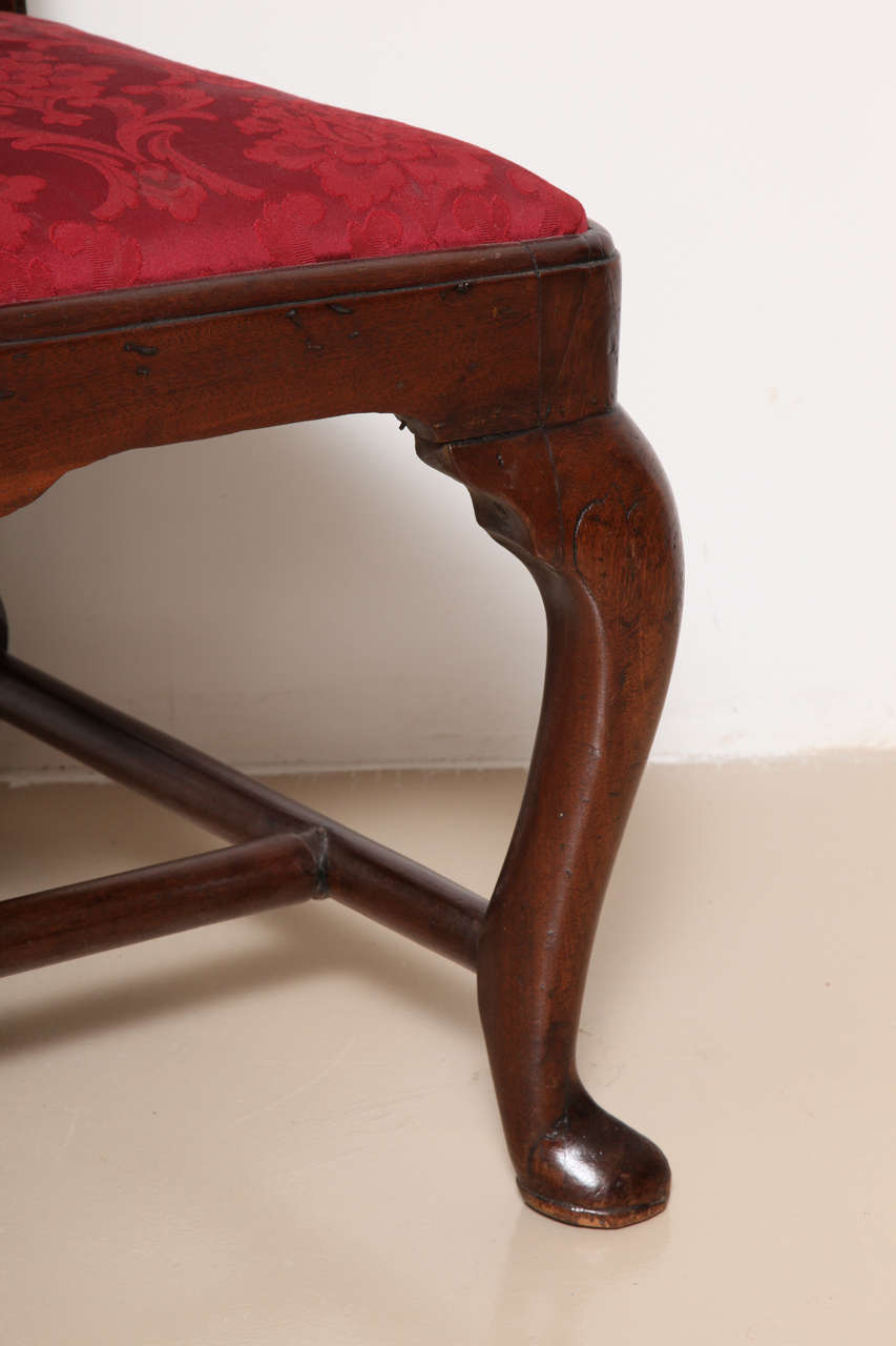 18th century queen anne chair