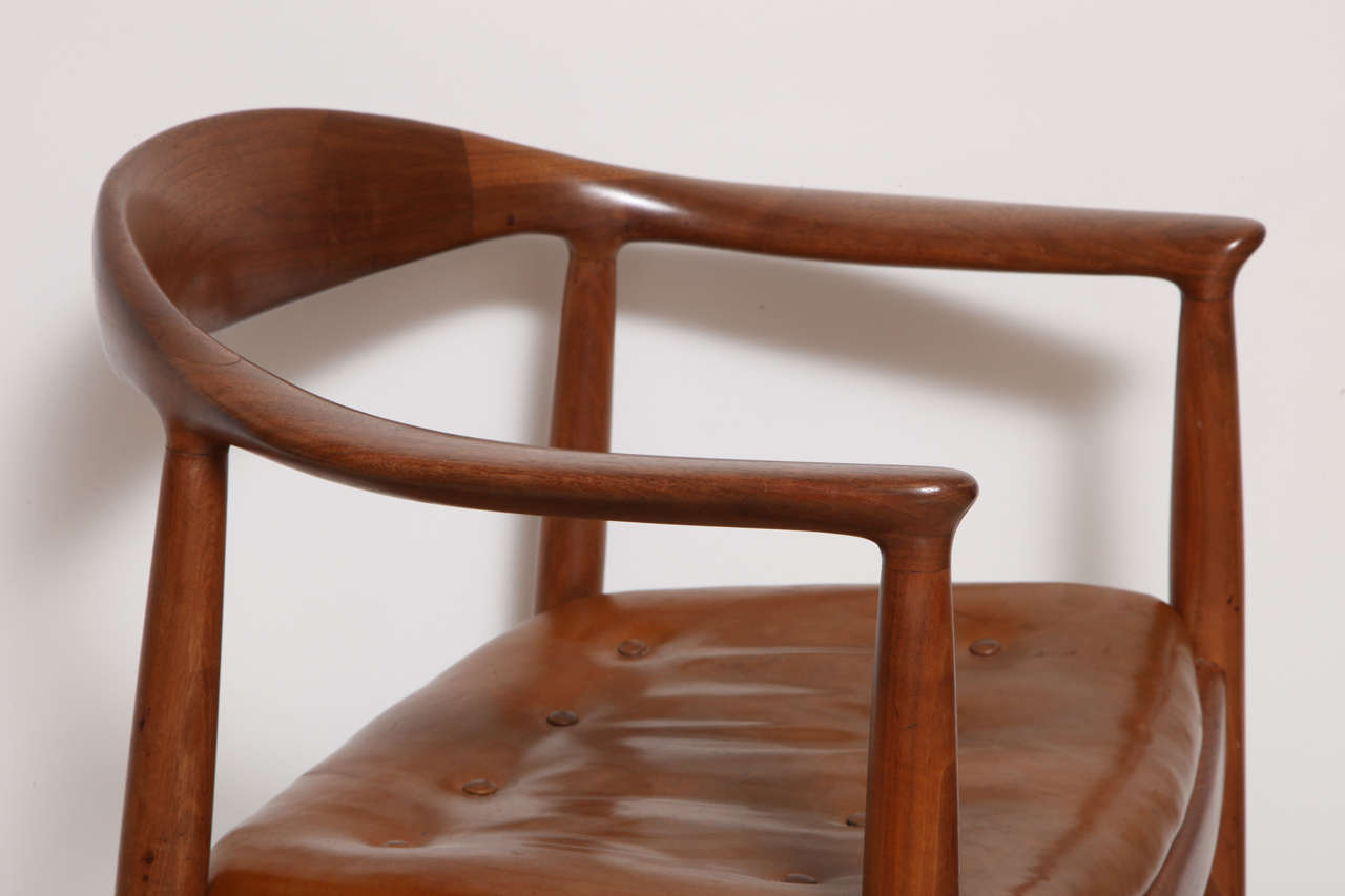 Mid-20th Century Danish Mid Century Teak Armchair