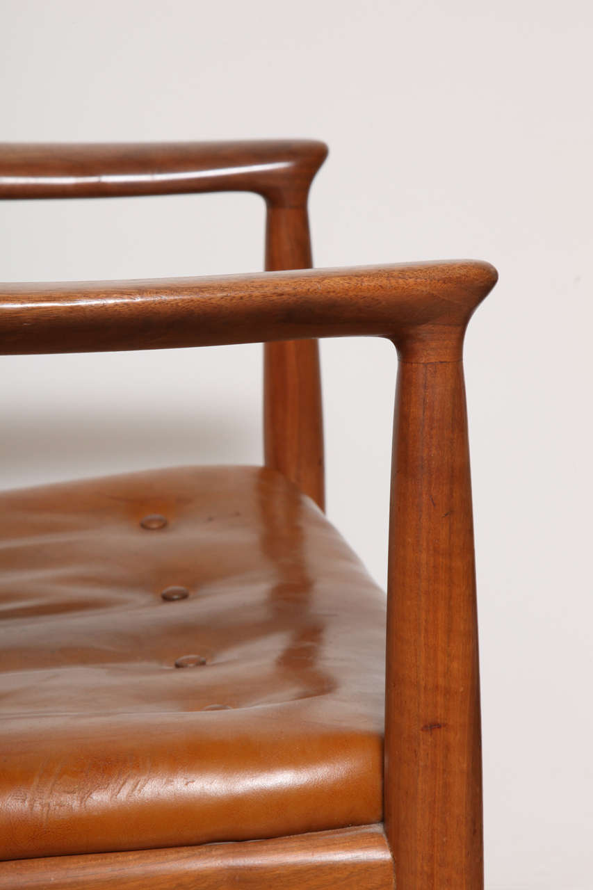 Danish Mid Century Teak Armchair 5