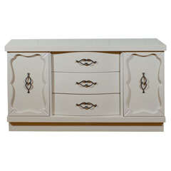 Vintage SALE: Recessed Panels Cabinet