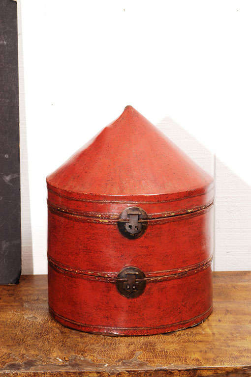 Chinese Hat Box