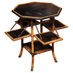 19th Century English Bamboo Tray Tables
