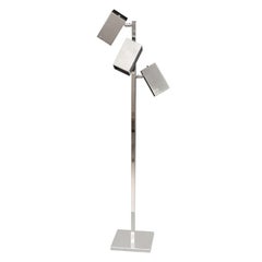 Koch + Lowy Chrome Floor Lamp