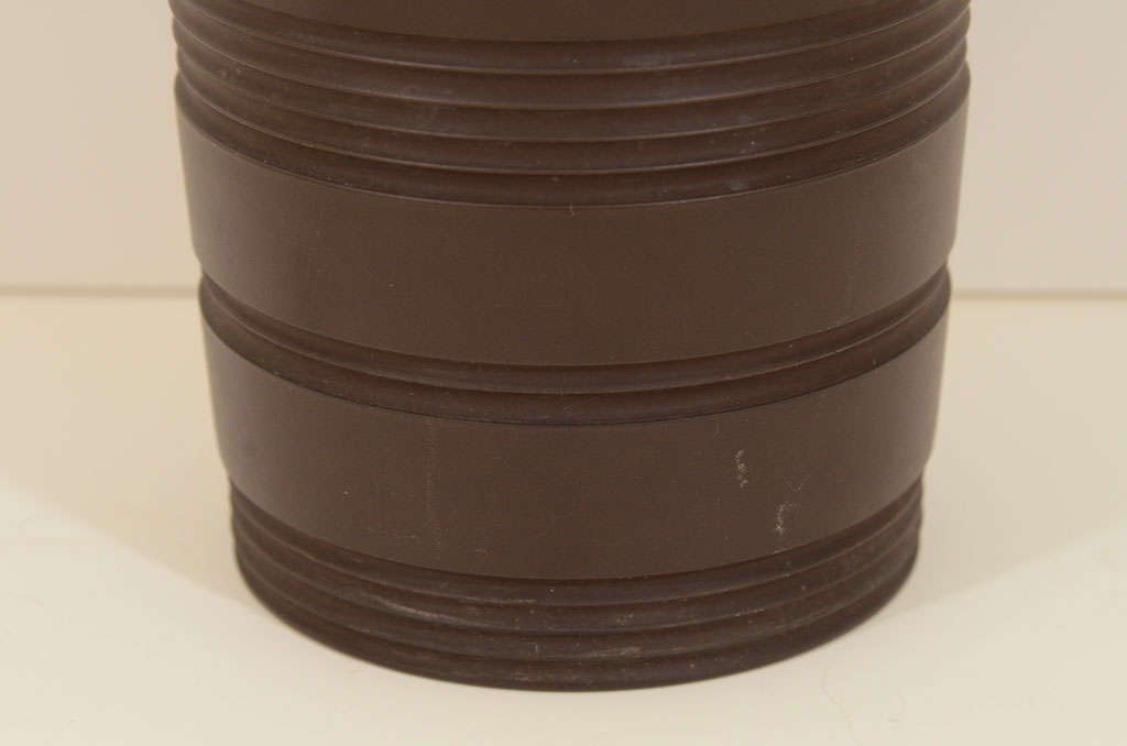 Keith Murray for Wedgewood Bronzed Basalt Vase