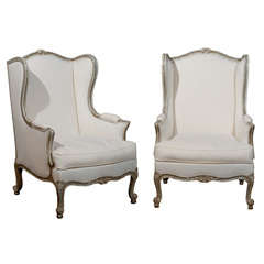 French Wing Chairs