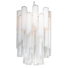 Mazzega Tubed Chandelier / SATURDAY SALE