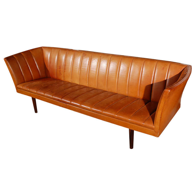 Helge Vestergaard Jensen Sofa at 1stDibs jensen leather sofa