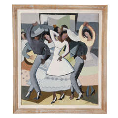 Vintage Flamenco Dancers by Jolin