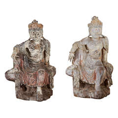 19th C. Chinese Guanyin Statues