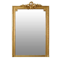 Neoclassical Overmantel Mirror