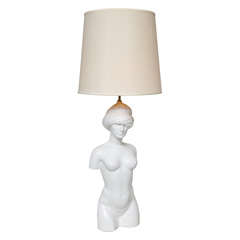 Near Life-Sized Table Lamp by Vivai del Sud