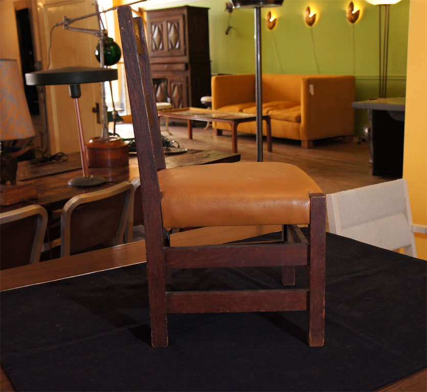 20th Century Child's Chair by Charles Stickley