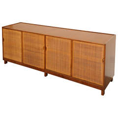 Walnut Buffet with Cane Doors By Finn Juhl for Baker c. 1960