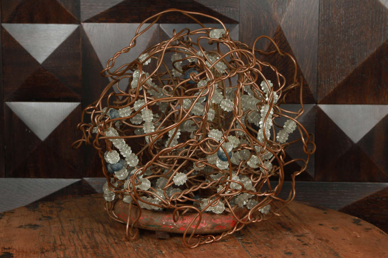 KEVIN INKAWHICH UNIQUE COPPER SHADOW BALL, 21st Century