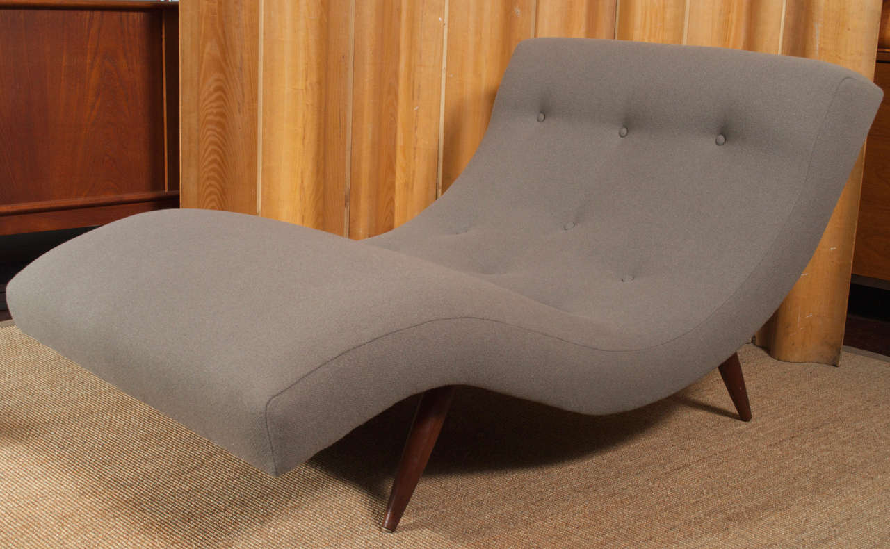 Mid-20th Century Adrian Pearsall Chaise Lounge
