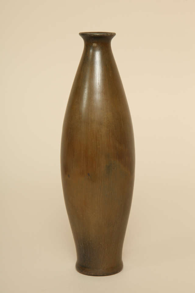 Henri Simmen French Art Deco Ceramic Vase For Sale 1