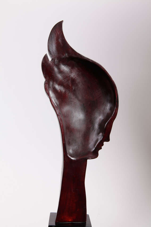 Profil céramique par   Guido Cacciapuoti Milano 1930.