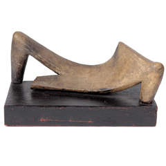 Gertrude Burgess Murphy, sculpture de nu couché d'après-guerre, 1950