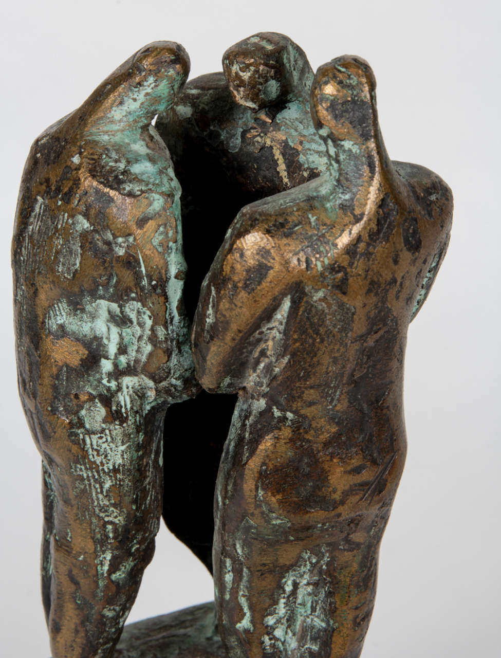 Mid-Century Modern Mayo Martin Johnson / American Post-War Bronze Sculpture, 1960 For Sale