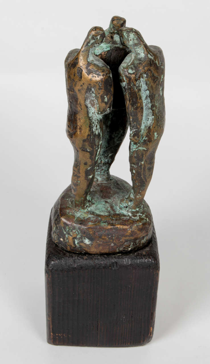Mid-20th Century Mayo Martin Johnson / American Post-War Bronze Sculpture, 1960 For Sale