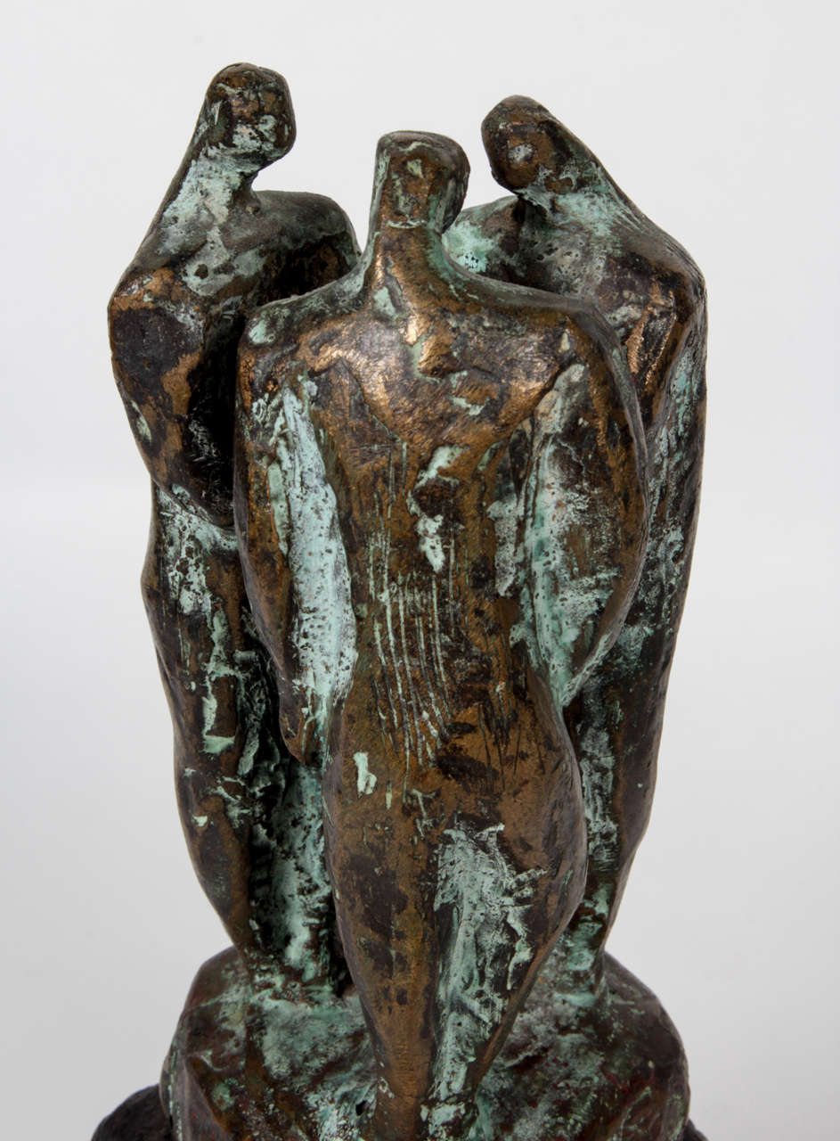 Mayo Martin Johnson / American Post-War Bronze Sculpture, 1960 For Sale 1
